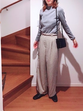 小太郎♡さん（レディース・166cm）の秋コーディネート