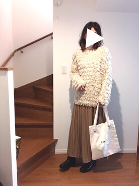 小太郎♡さん（レディース・166cm）の冬コーディネート