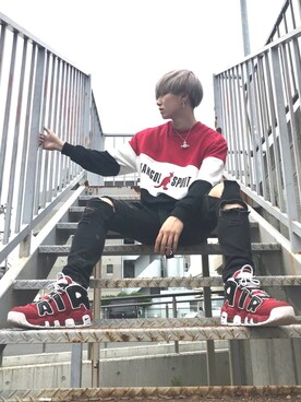 「韓国好きな人と繋がりたい」｜신페이（しんぺい）さん（メンズ・172cm）の春コーディネート