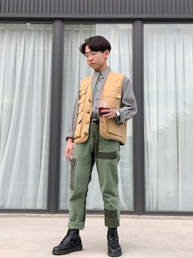 「MR.BOHO（ミスターボーホー）のアイテム」を使った、freddy_hiさん（メンズ・162cm）の冬コーディネート