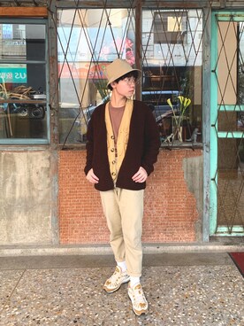 freddy_hiさん（メンズ・162cm）の冬コーディネート