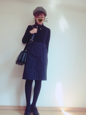 「アイテム（ブーティ）」を使った、pacchiさん（レディース・158cm・30代）の春コーディネート