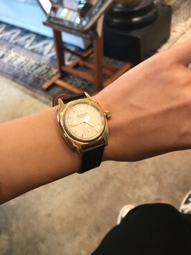 1LDK（ワンエルディーケー）のアナログ腕時計を使った人気ファッション