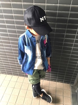 kimutto♡さん（キッズ・110cm）の春コーディネート