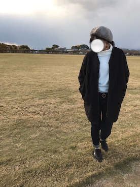 「アイテム（ピアス（両耳用））」を使った、えりなさん（レディース・162cm・20代）の冬コーディネート