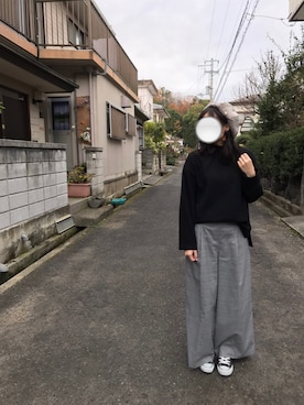 「アイテム（ピアス（両耳用））」を使った、えりなさん（レディース・162cm・20代）の冬コーディネート