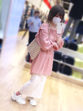 「UNITED ARROWS（ユナイテッドアローズ）のアイテム（チョーカー）」を使った、ykさん（レディース・160cm）の夏コーディネート