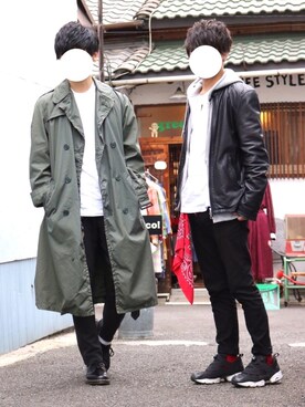 ししょー🎤さん（メンズ・168cm）の春コーディネート