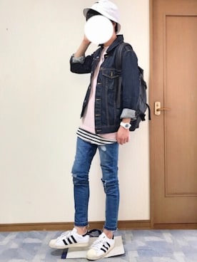 ししょー🎤さん（メンズ・168cm）の春コーディネート