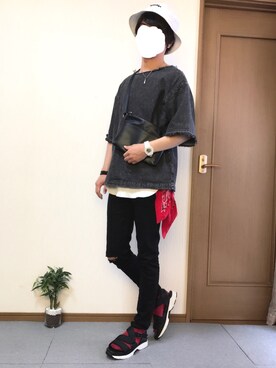 ししょー🎤さん（メンズ・168cm）の夏コーディネート