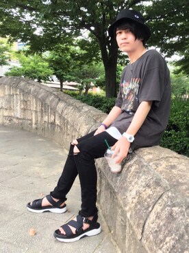 ししょー🎤さん(メンズ・168cm)の夏コーディネート