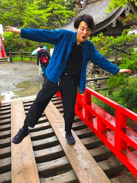 Itsuki Yumitaさん（メンズ・175cm）の秋コーディネート