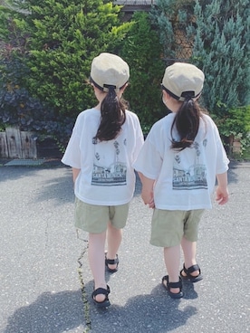 rinka⋆*さん（キッズ・110cm）の夏コーディネート
