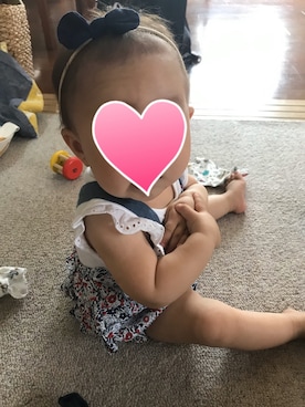 himomoさん（キッズ・70cm）の冬コーディネート