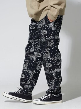 「SILVER BULLET（シルバーバレット）のアイテム（パンツ）」を使った、SILVER BULLET ZOZOTOWN OFFICIALさん（メンズ・175cm）の冬コーディネート