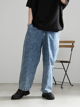 「SILVER BULLET（シルバーバレット）のアイテム（パンツ）」を使った、SILVER BULLET ZOZOTOWN OFFICIALさん（メンズ・175cm）の春コーディネート