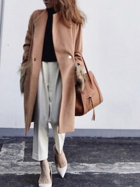 「BARNYARDSTORM（バンヤードストーム）のアイテム」を使った、riiiii_yuparipaさん（レディース・152cm）の冬コーディネート