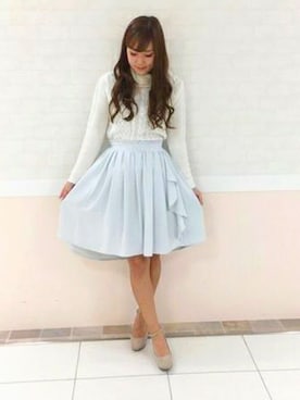 「LODISPOTTO（ロディスポット）のアイテム」を使った、LODISPOTTO OFFICIALさん（レディース・165cm）の冬コーディネート