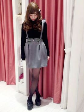 「LODISPOTTO（ロディスポット）のアイテム」を使った、LODISPOTTO OFFICIALさん（レディース・160cm）の冬コーディネート