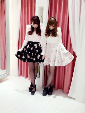 「LODISPOTTO（ロディスポット）のアイテム」を使った、LODISPOTTO OFFICIALさん（レディース・160cm）の冬コーディネート