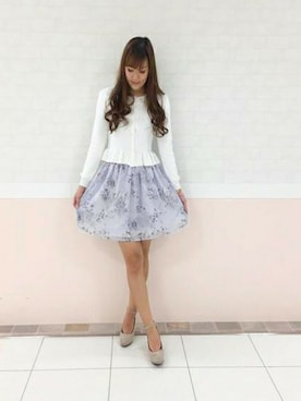 「LODISPOTTO（ロディスポット）のアイテム」を使った、LODISPOTTO OFFICIALさん（レディース・158cm）の冬コーディネート