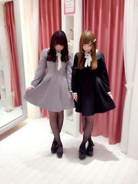 「LODISPOTTO（ロディスポット）のアイテム」を使った、LODISPOTTO OFFICIALさん（レディース・160cm）の冬コーディネート