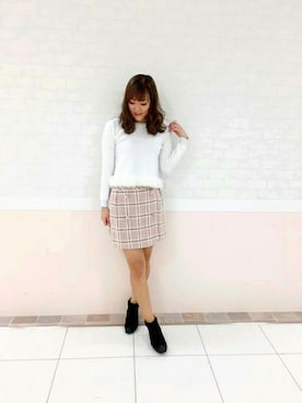 「LODISPOTTO（ロディスポット）のアイテム」を使った、LODISPOTTO OFFICIALさん（レディース・165cm）の冬コーディネート