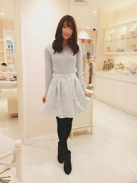 「LODISPOTTO（ロディスポット）のアイテム」を使った、LODISPOTTO OFFICIALさん（レディース・164cm）の冬コーディネート