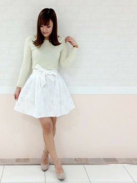 「LODISPOTTO（ロディスポット）のアイテム」を使った、LODISPOTTO OFFICIALさん（レディース・165cm）の冬コーディネート