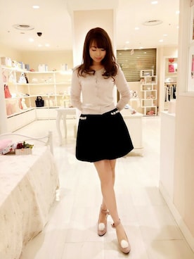 「LODISPOTTO（ロディスポット）のアイテム」を使った、LODISPOTTO OFFICIALさん（レディース・162cm）の冬コーディネート