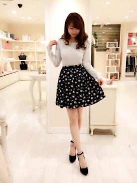 「LODISPOTTO（ロディスポット）のアイテム」を使った、LODISPOTTO OFFICIALさん（レディース・162cm）の冬コーディネート