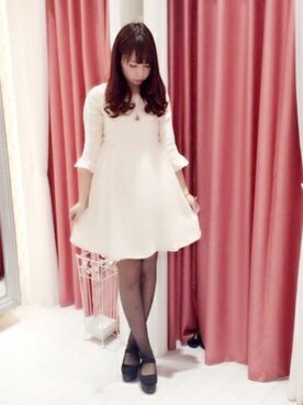 「LODISPOTTO（ロディスポット）のアイテム」を使った、LODISPOTTO OFFICIALさん（レディース・160cm）の冬コーディネート