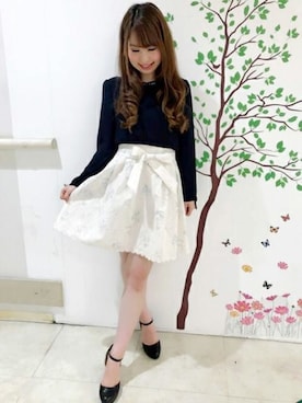 「LODISPOTTO（ロディスポット）のアイテム」を使った、LODISPOTTO OFFICIALさん（レディース・158cm）の冬コーディネート