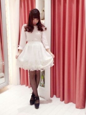 「LODISPOTTO（ロディスポット）のアイテム」を使った、LODISPOTTO OFFICIALさん（レディース・160cm）の春コーディネート