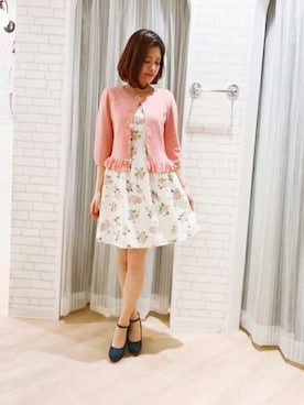 「LODISPOTTO（ロディスポット）のアイテム」を使った、LODISPOTTO OFFICIALさん（レディース・157cm）の春コーディネート