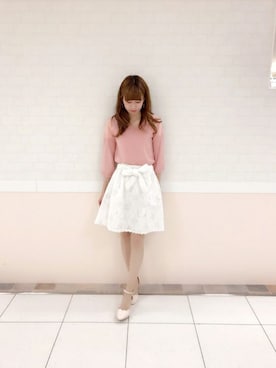 「LODISPOTTO（ロディスポット）のアイテム」を使った、LODISPOTTO OFFICIALさん（レディース・165cm）の春コーディネート