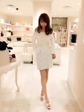 「LODISPOTTO（ロディスポット）のアイテム」を使った、LODISPOTTO OFFICIALさん（レディース・162cm）の春コーディネート