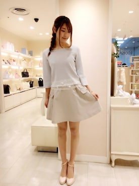 「LODISPOTTO（ロディスポット）のアイテム」を使った、LODISPOTTO OFFICIALさん（レディース・165cm）の春コーディネート