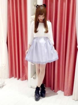 「LODISPOTTO（ロディスポット）のアイテム」を使った、LODISPOTTO OFFICIALさん（レディース・155cm）の春コーディネート