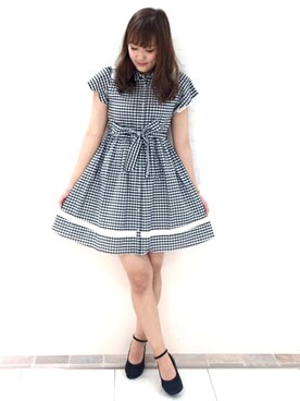 「LODISPOTTO（ロディスポット）のアイテム（ワンピース/ドレス）」を使った、LODISPOTTO OFFICIALさん（レディース・165cm）の春コーディネート