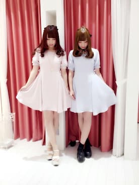 「LODISPOTTO（ロディスポット）のアイテム（ワンピース/ドレス）」を使った、LODISPOTTO OFFICIALさん（レディース・160cm）の春コーディネート