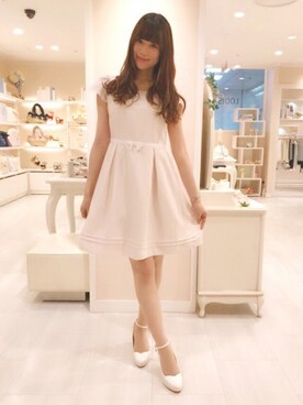 「LODISPOTTO（ロディスポット）のアイテム（ワンピース/ドレス）」を使った、LODISPOTTO OFFICIALさん（レディース・165cm）の春コーディネート