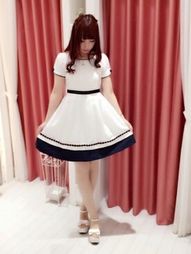 「LODISPOTTO（ロディスポット）のアイテム（ワンピース/ドレス）」を使った、LODISPOTTO OFFICIALさん（レディース・160cm）の夏コーディネート