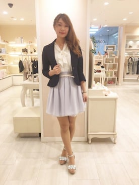 「LODISPOTTO（ロディスポット）のアイテム」を使った、LODISPOTTO OFFICIALさん（レディース・165cm）の夏コーディネート