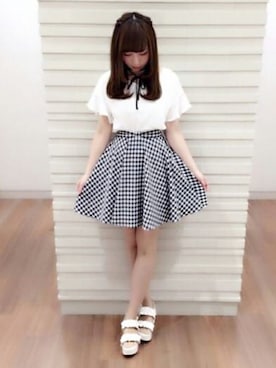 「LODISPOTTO（ロディスポット）のアイテム」を使った、LODISPOTTO OFFICIALさん（レディース・160cm）の夏コーディネート