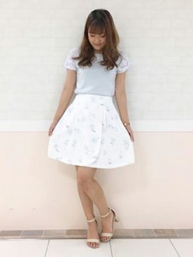 「LODISPOTTO（ロディスポット）のアイテム」を使った、LODISPOTTO OFFICIALさん（レディース・165cm）の夏コーディネート