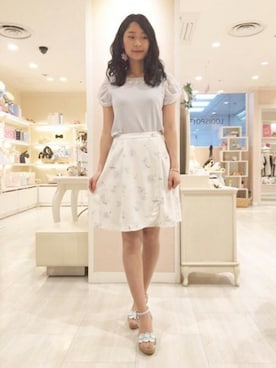 「LODISPOTTO（ロディスポット）のアイテム」を使った、LODISPOTTO OFFICIALさん（レディース・165cm）の夏コーディネート