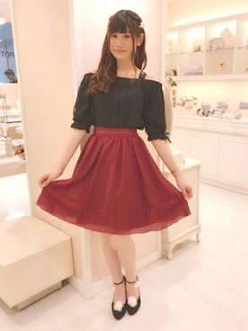 「LODISPOTTO（ロディスポット）のアイテム」を使った、LODISPOTTO OFFICIALさん（レディース・158cm）の夏コーディネート