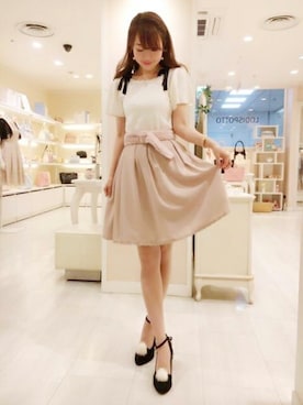 「LODISPOTTO（ロディスポット）のアイテム」を使った、LODISPOTTO OFFICIALさん（レディース・162cm）の秋コーディネート