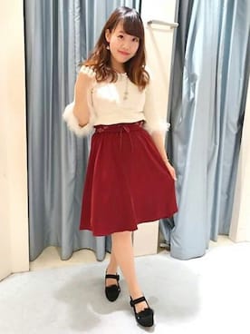 「LODISPOTTO（ロディスポット）のアイテム」を使った、LODISPOTTO OFFICIALさん（レディース・160cm）の秋コーディネート